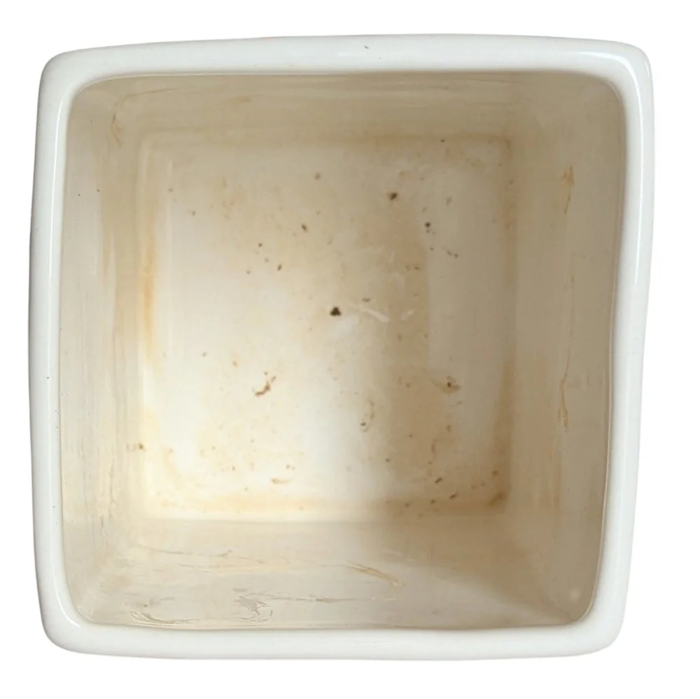 Rae Dunn Square Make Up Container - Picture 4 of 6
